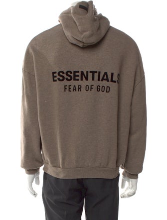 Essentials - Fear of God Graphic Print Crew Neck Hoodie