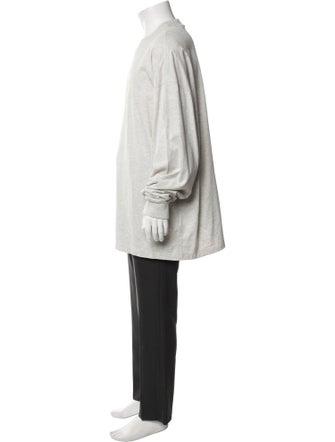 Essentials - Fear of God Graphic Print Scoop Neck Henley