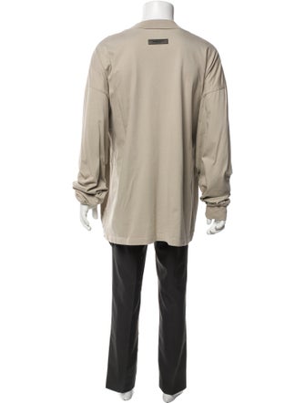 Essentials - Fear of God Scoop Neck Long Sleeve Henley