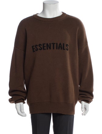 Essentials - Fear of God Graphic Print Crew Neck Pullover