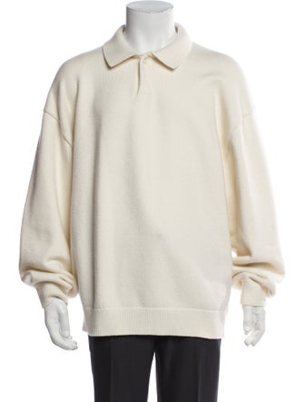 Essentials - Fear of God Mock Neck Long Sleeve Polo Sweater