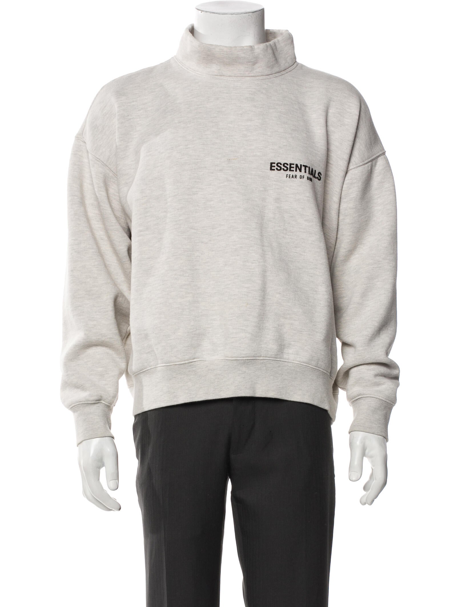 Essentials - Fear of God Graphic Print Turtleneck Sweatshirt