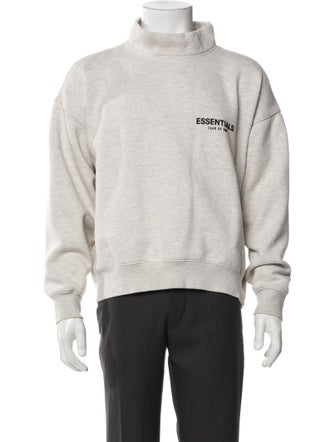 Essentials - Fear of God Graphic Print Turtleneck Sweatshirt
