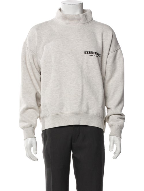 Essentials - Fear of God Graphic Print Turtleneck Sweatshirt