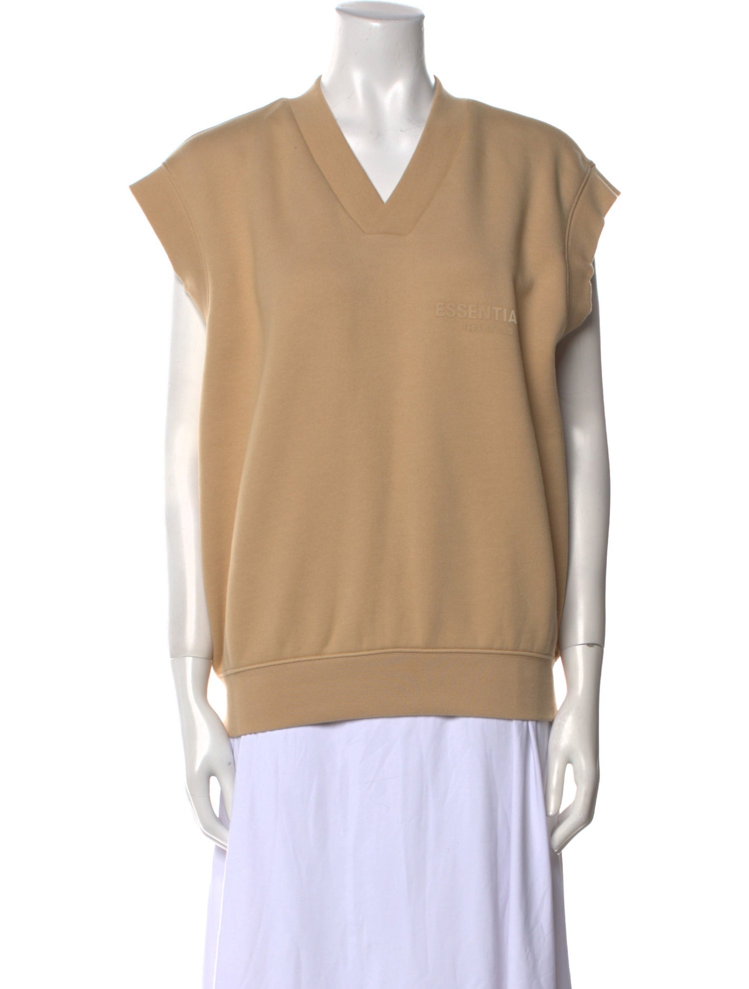 Essentials - Fear of God V-Neck Short Sleeve Sweatshirt w/ Tags