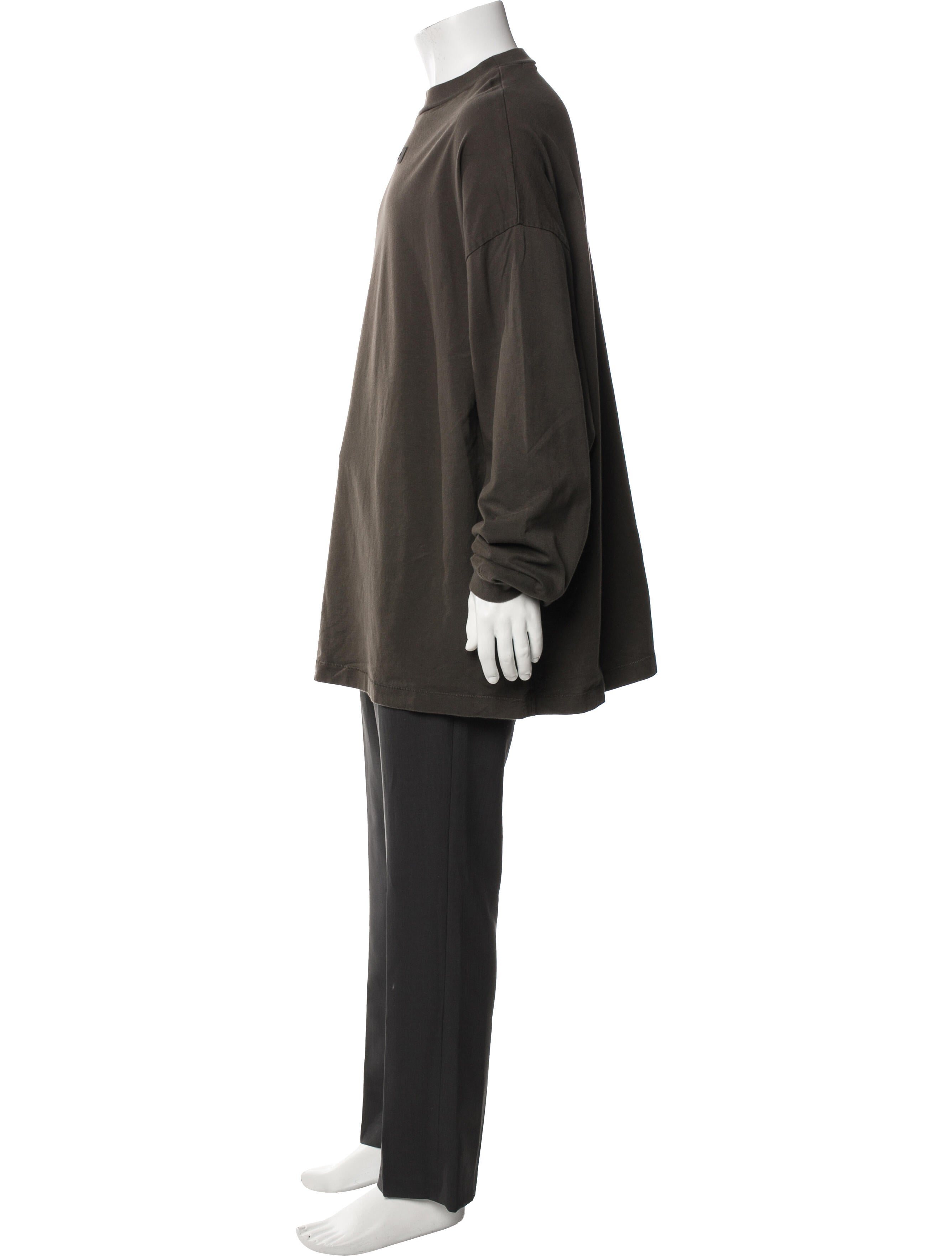 Essentials - Fear of God Mock Neck Long Sleeve Henley