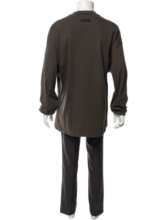 Essentials - Fear of God Mock Neck Long Sleeve Henley