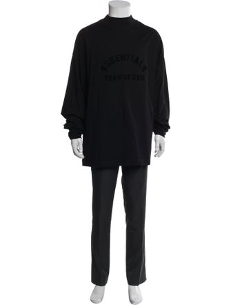Essentials - Fear of God Mock Neck Long Sleeve Henley