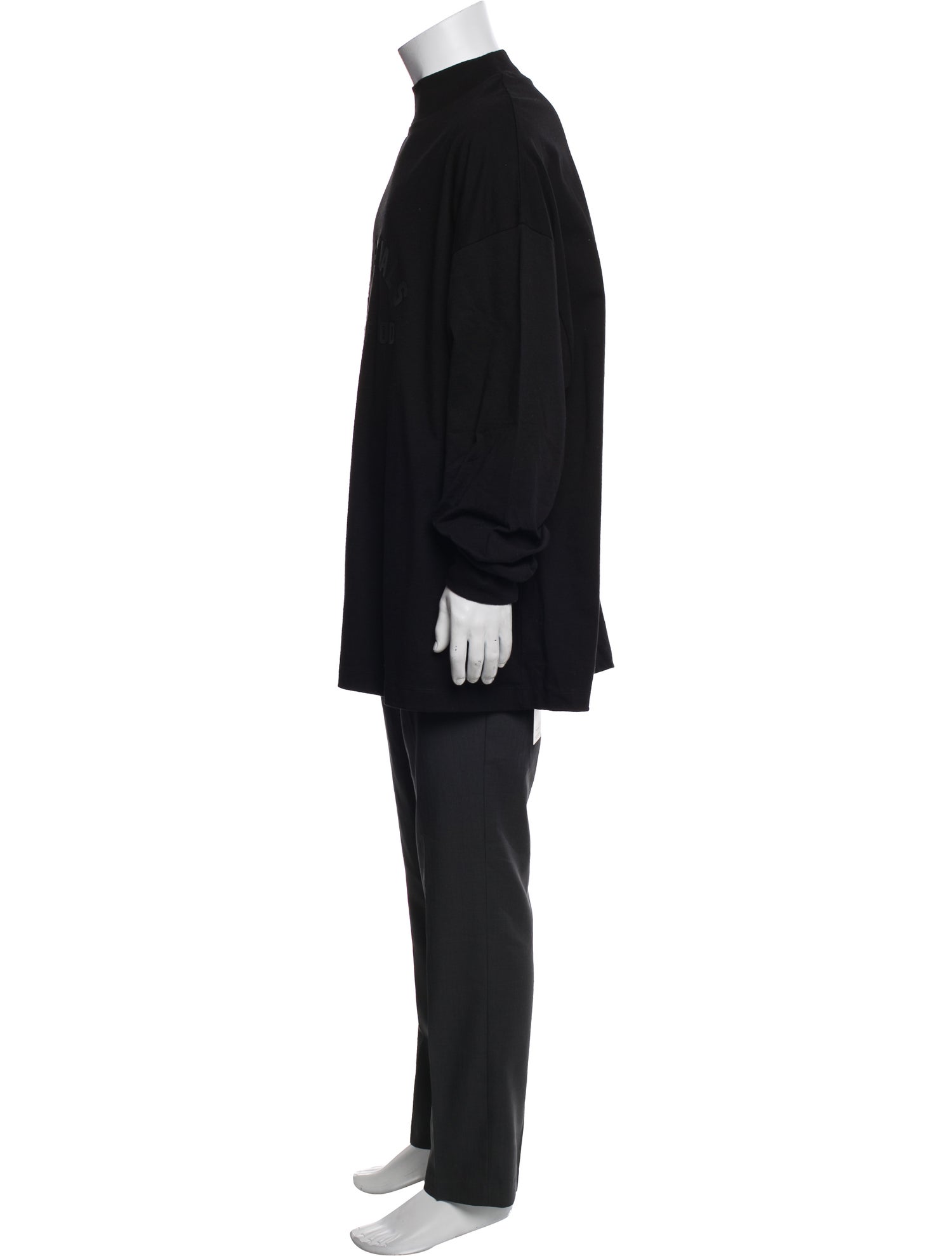 Essentials - Fear of God Mock Neck Long Sleeve Henley