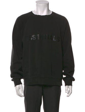 Essentials - Fear of God Graphic Print Crew Neck Sweatshirt