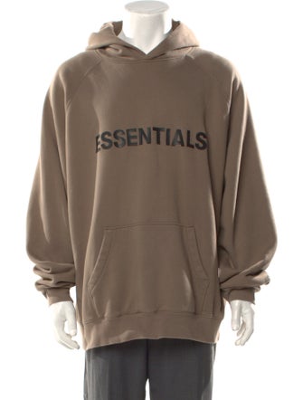 Essentials - Fear of God Graphic Print Crew Neck Hoodie