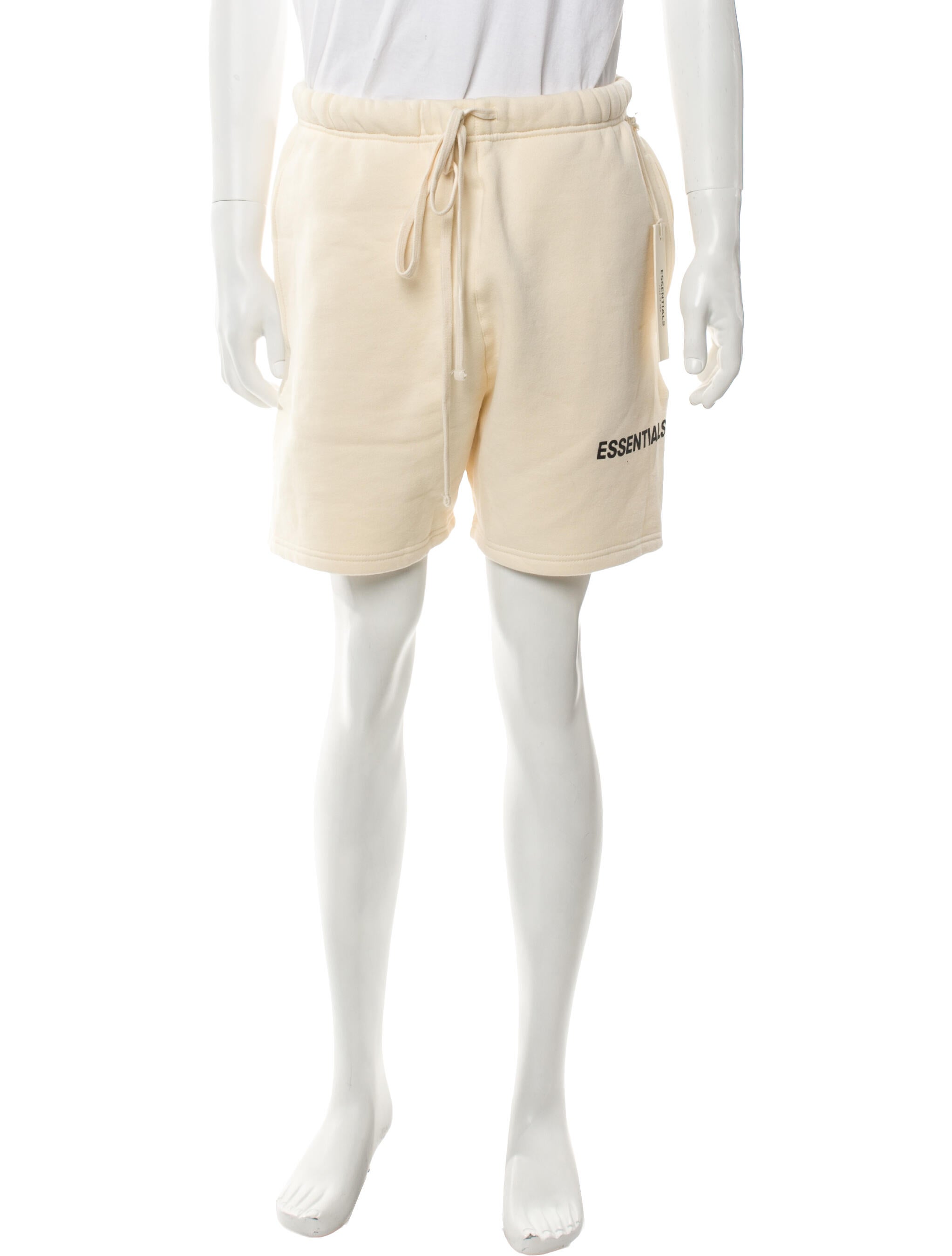 Essentials - Fear of God Graphic Print Jogger Shorts w/ Tags