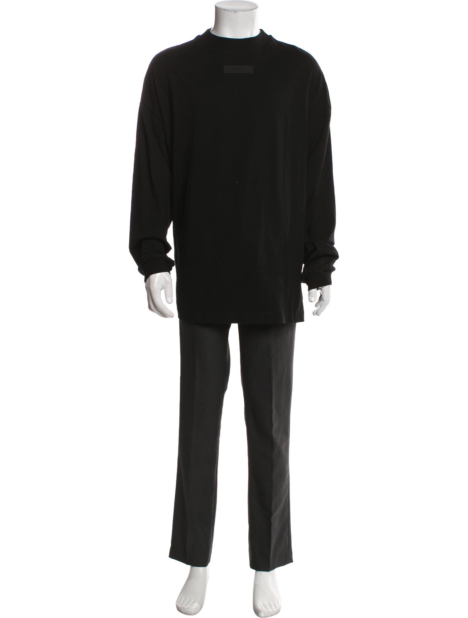 Essentials - Fear of God Mock Neck Long Sleeve Henley