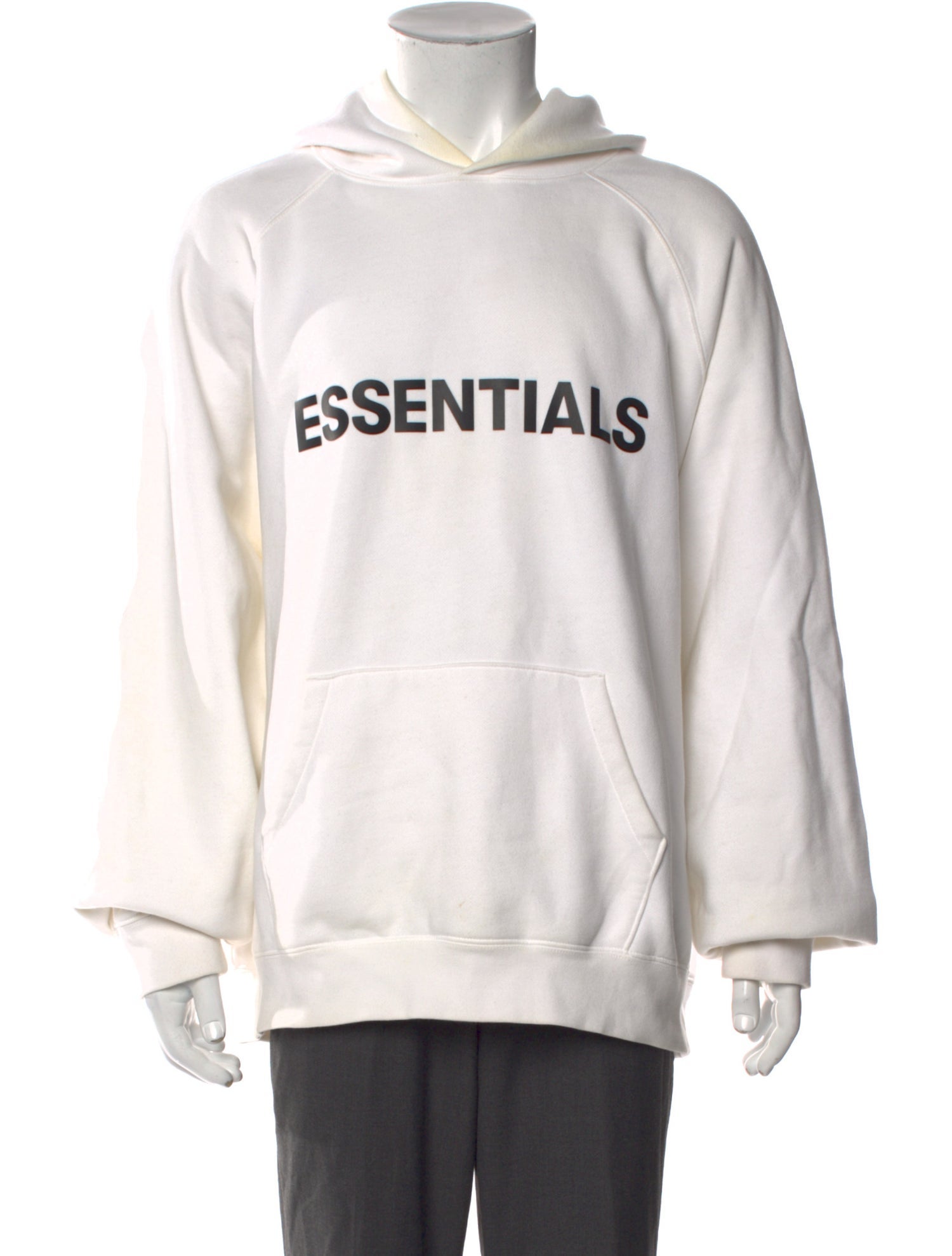 Essentials - Fear of God Graphic Print Crew Neck Hoodie
