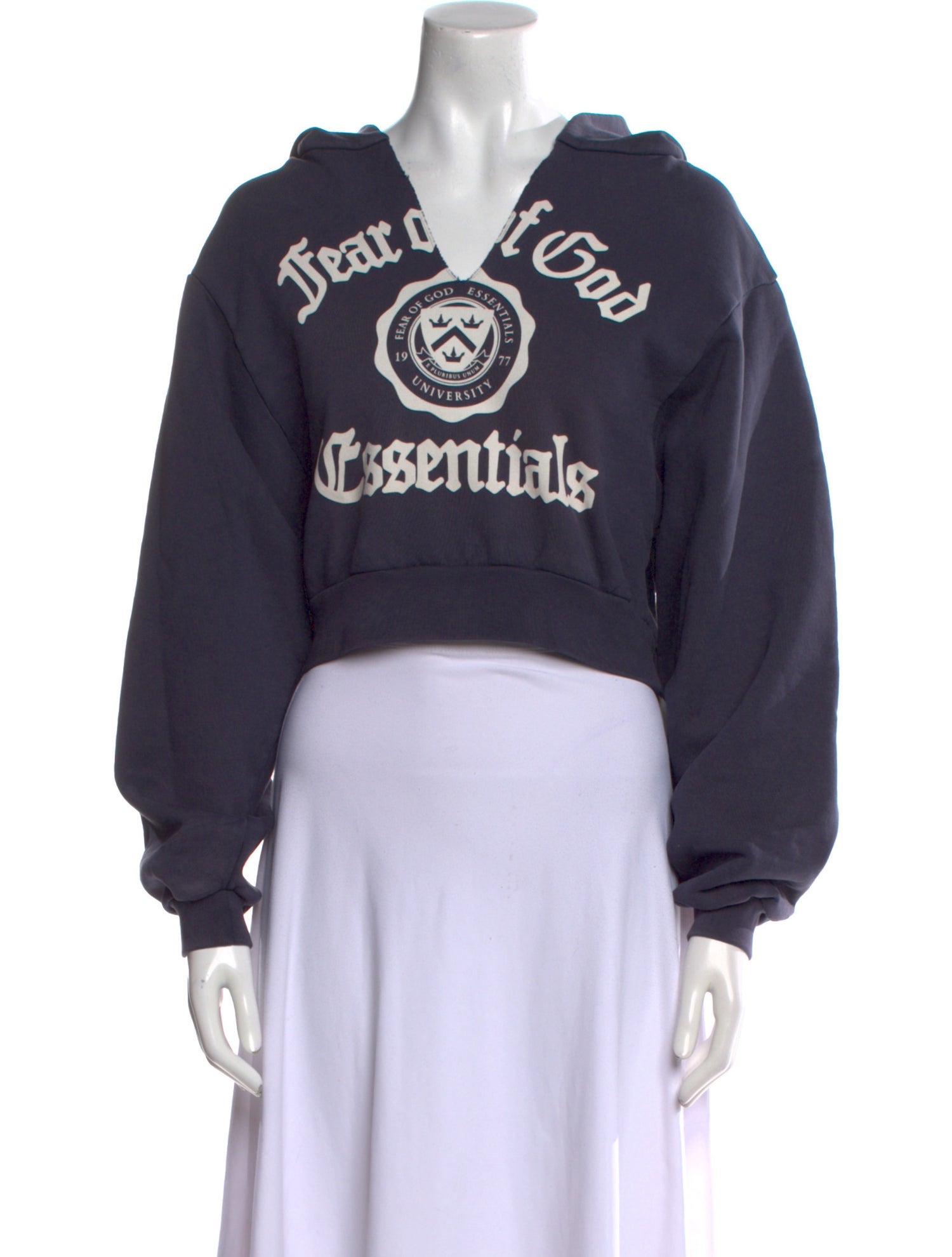 Essentials - Fear of God Graphic Print Crew Neck Sweatshirt