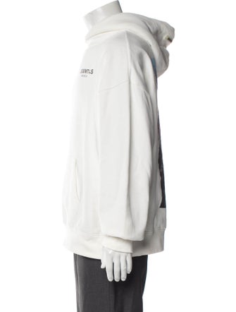 Essentials - Fear of God Floral Graphic Print Hoodie