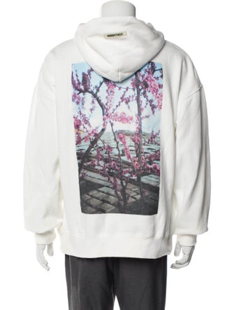 Essentials - Fear of God Floral Graphic Print Hoodie