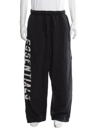 Essentials - Fear of God Graphic Print Embroidered Accent Lounge Bottoms