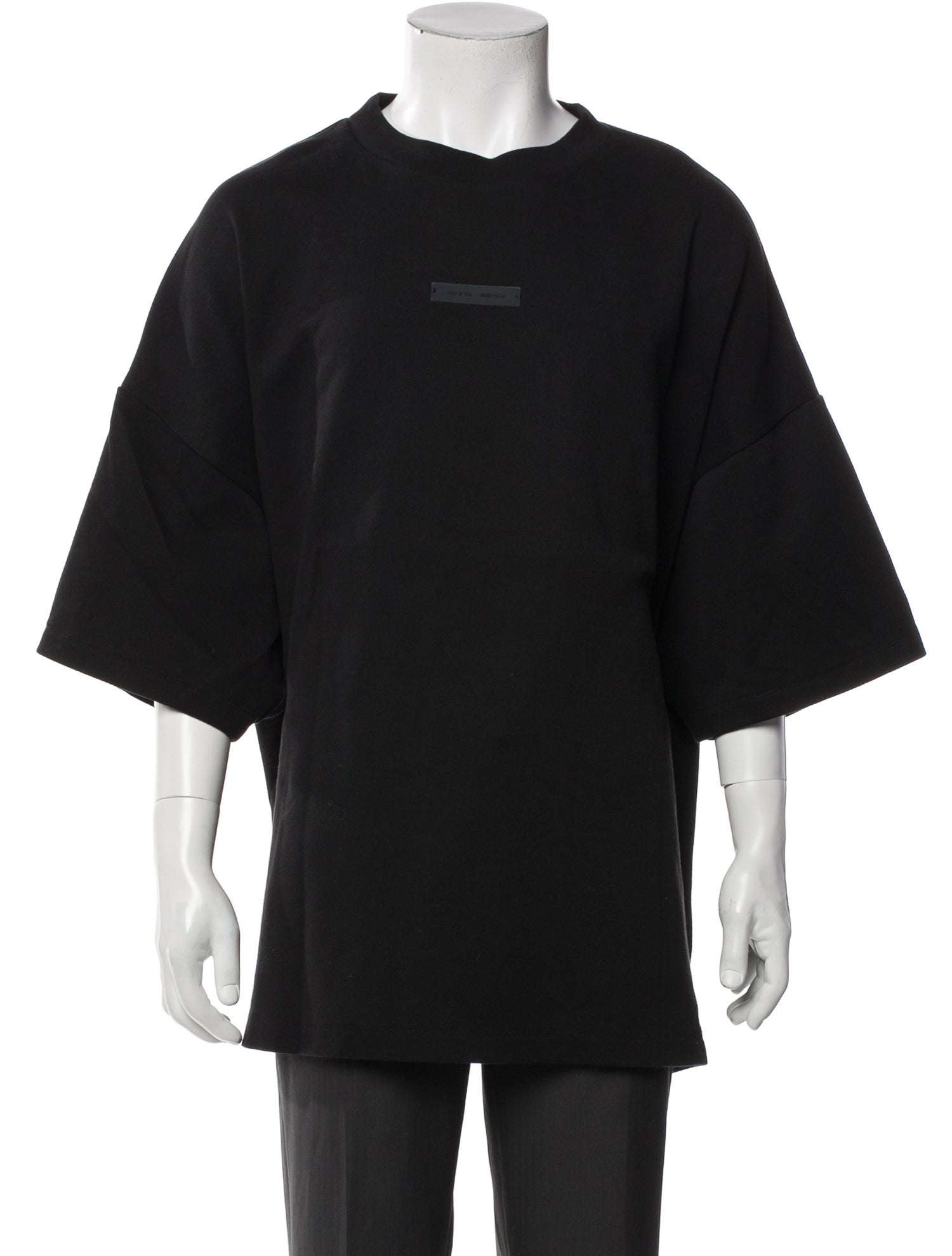 Essentials - Fear of God Crew Neck Three-Quarter Sleeve T-Shirt