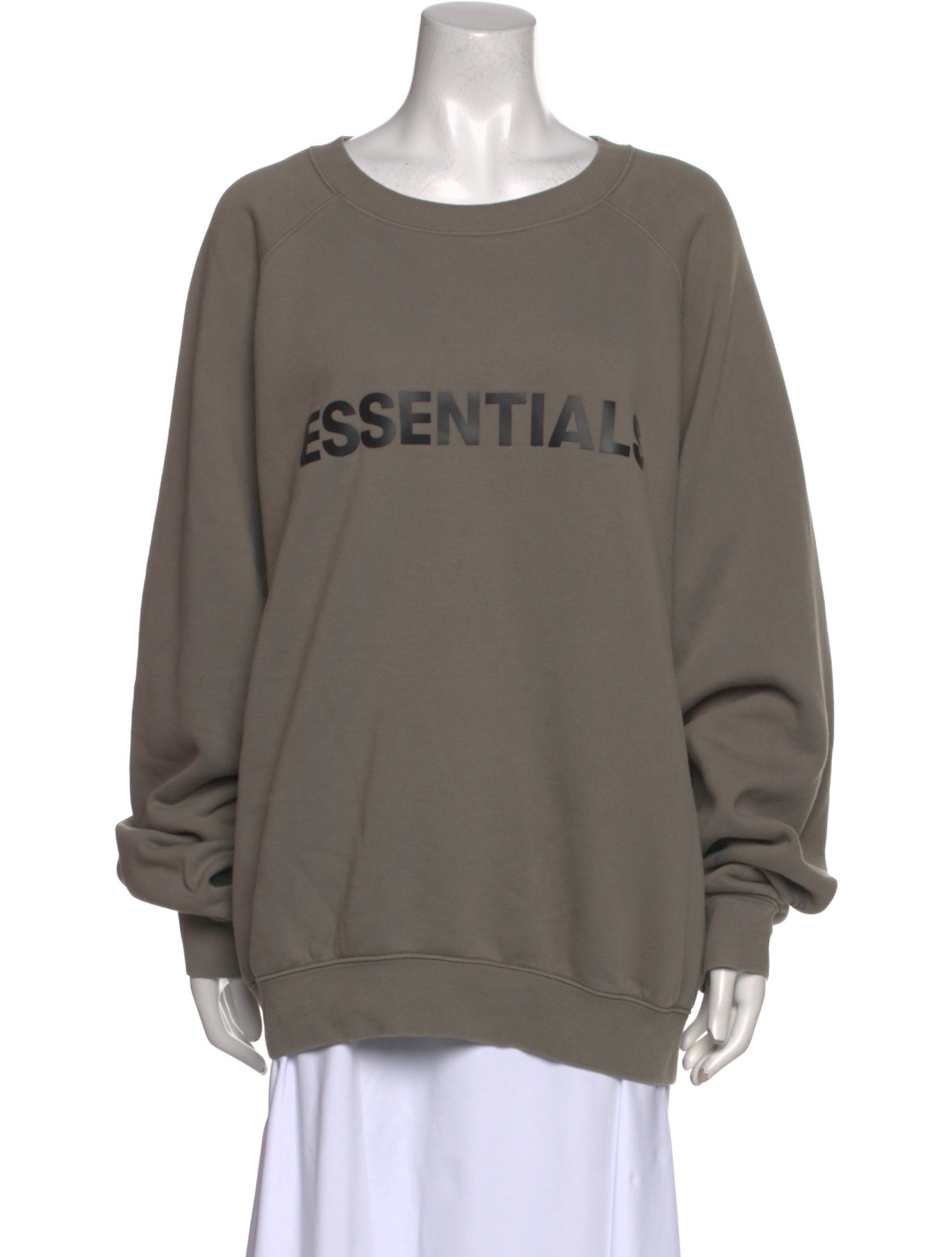 Essentials - Fear of God Graphic Print Crew Neck Sweatshirt