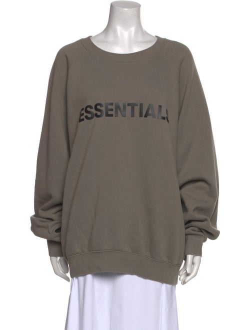 Essentials - Fear of God Graphic Print Crew Neck Sweatshirt