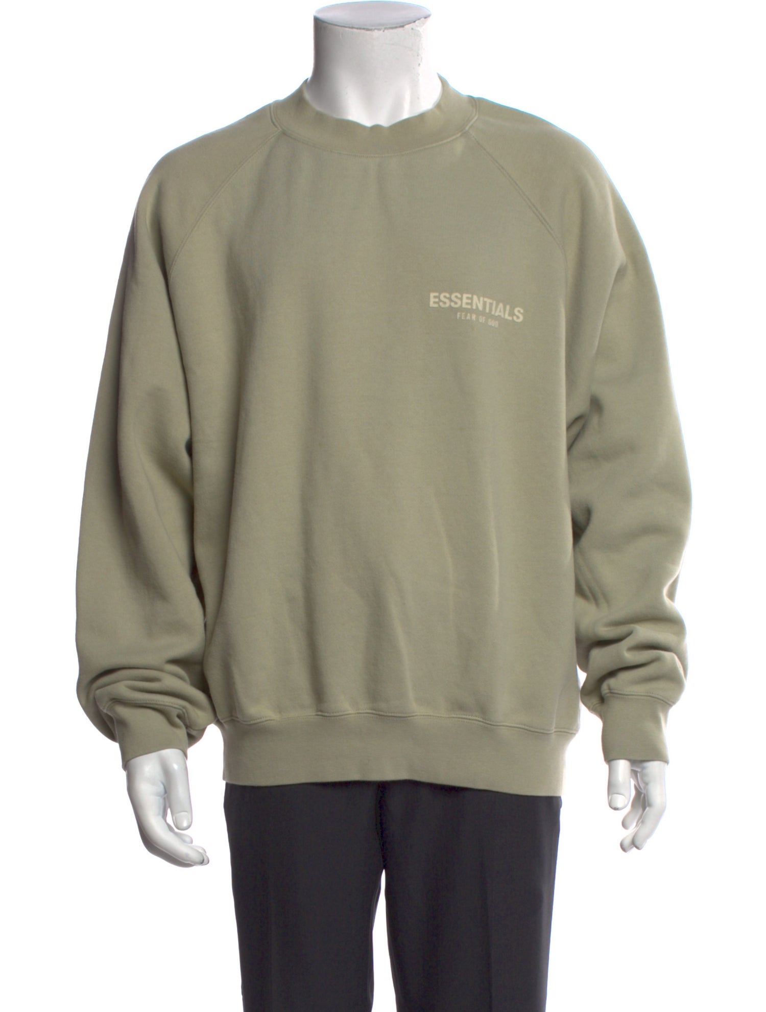 Essentials - Fear of God Graphic Print Crew Neck Sweatshirt