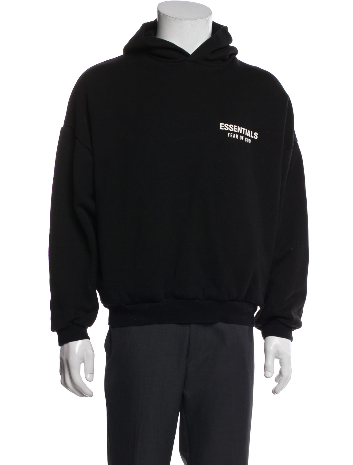 Essentials - Fear of God Graphic Print Crew Neck Hoodie