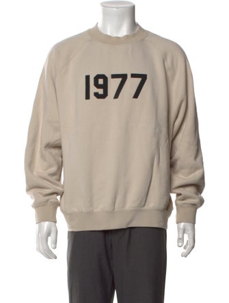 Essentials - Fear of God Graphic Print Crew Neck Sweatshirt