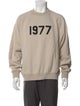 Essentials - Fear of God Graphic Print Crew Neck Sweatshirt
