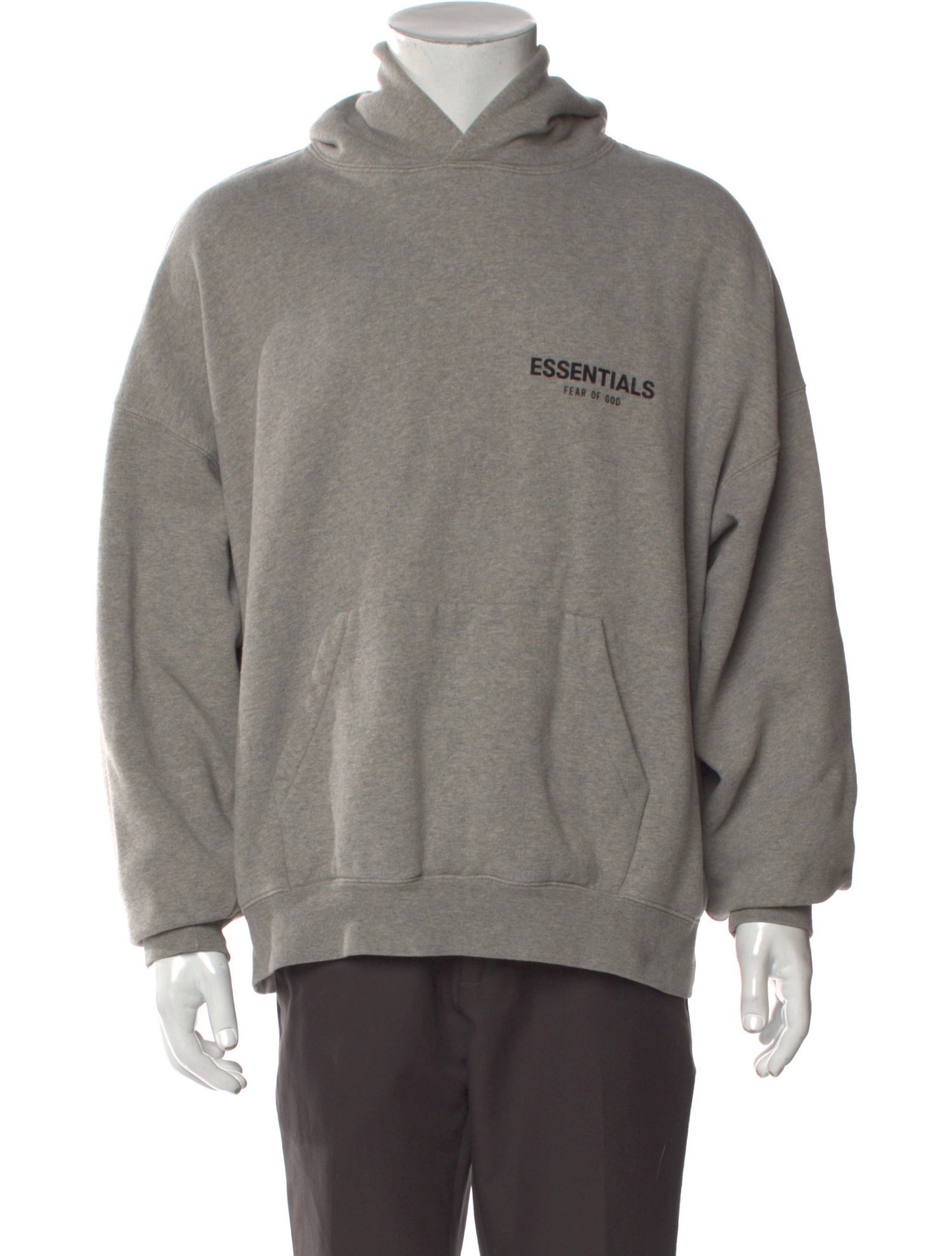 Essentials - Fear of God Graphic Print Crew Neck Hoodie