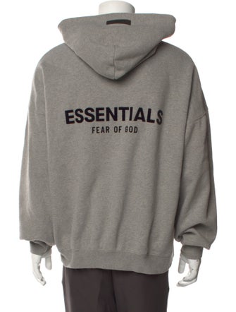 Essentials - Fear of God Graphic Print Crew Neck Hoodie