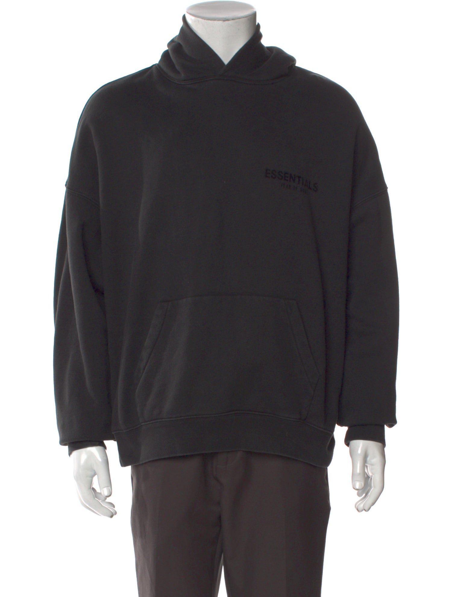 Essentials - Fear of God Graphic Print Crew Neck Hoodie