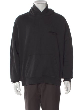 Essentials - Fear of God Graphic Print Crew Neck Hoodie