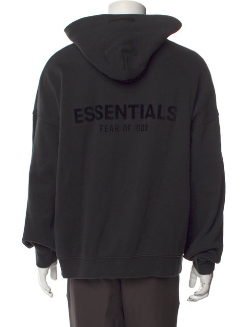 Essentials - Fear of God Graphic Print Crew Neck Hoodie