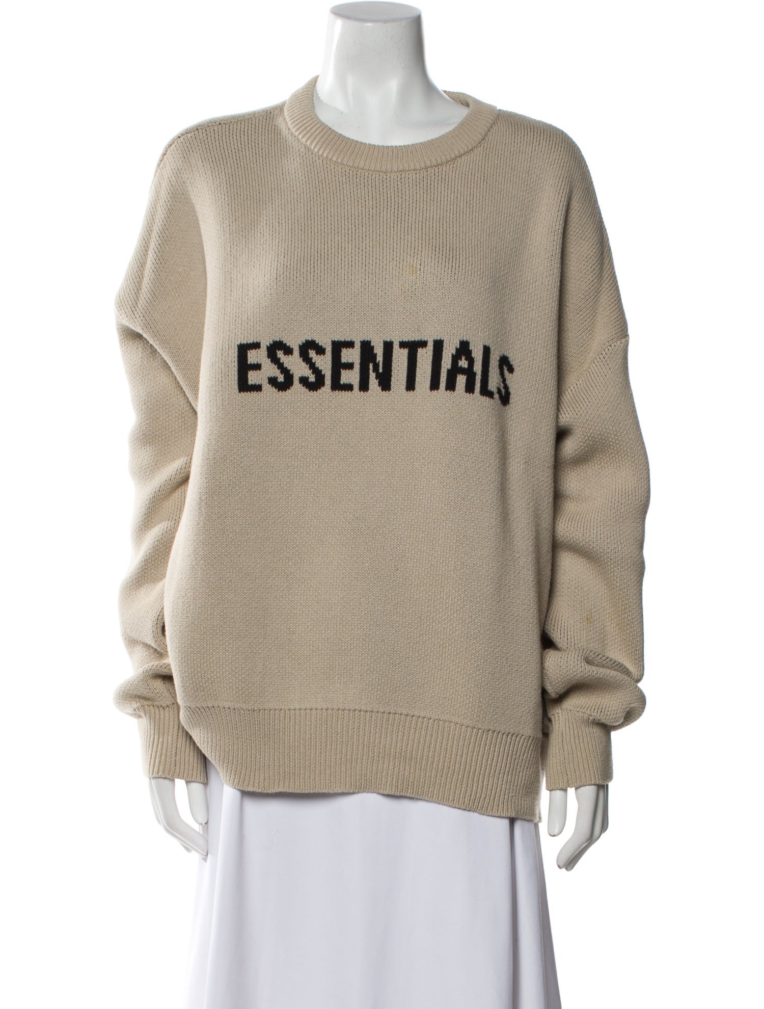 Essentials - Fear of God Graphic Print Crew Neck Sweater