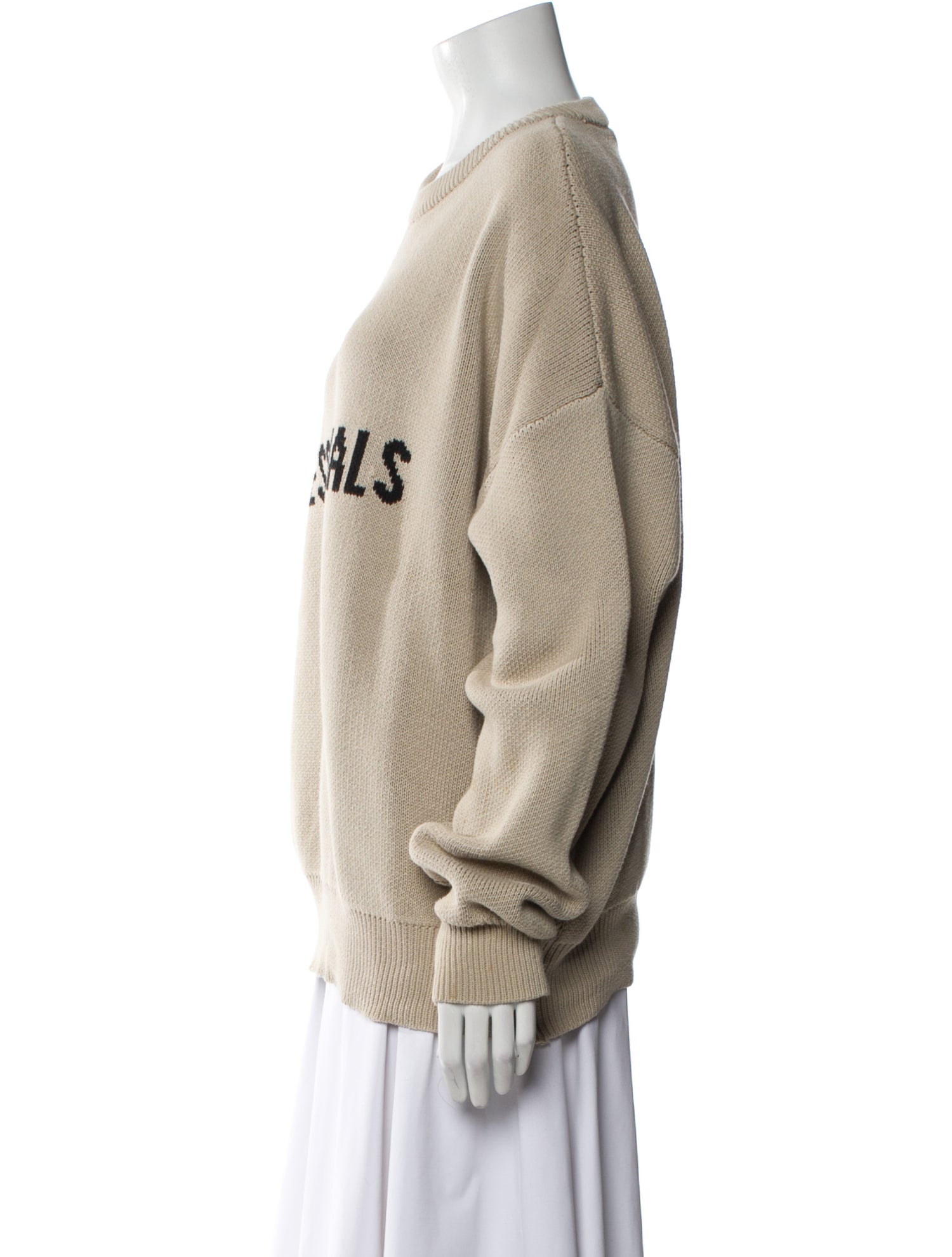 Essentials - Fear of God Graphic Print Crew Neck Sweater