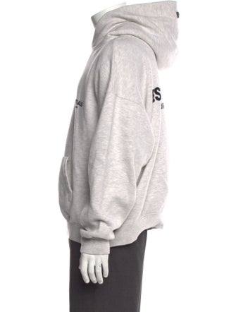 Essentials - Fear of God Graphic Print V-Neck Hoodie