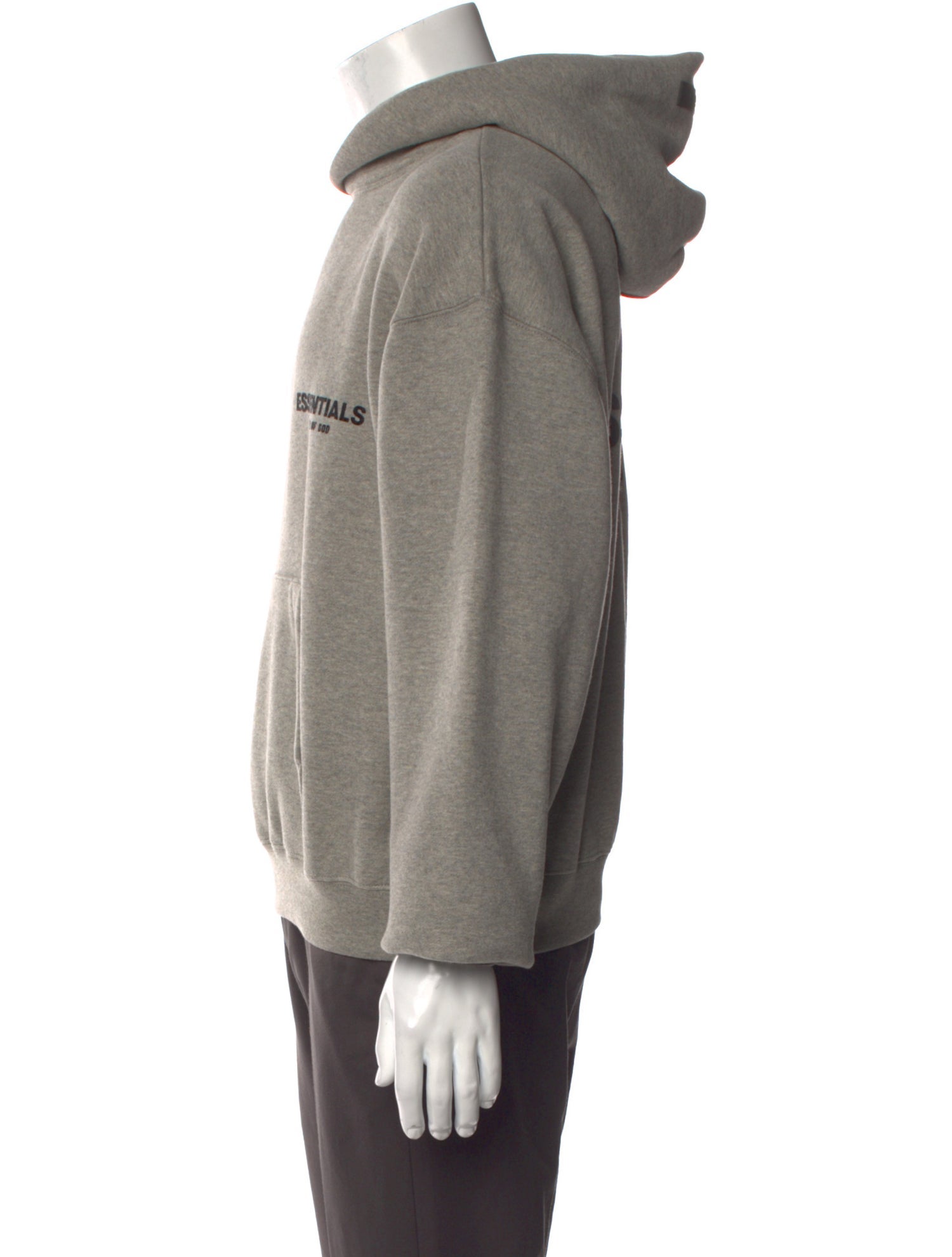 Essentials - Fear of God Signature Logo Graphic Print Hoodie w/ Tags