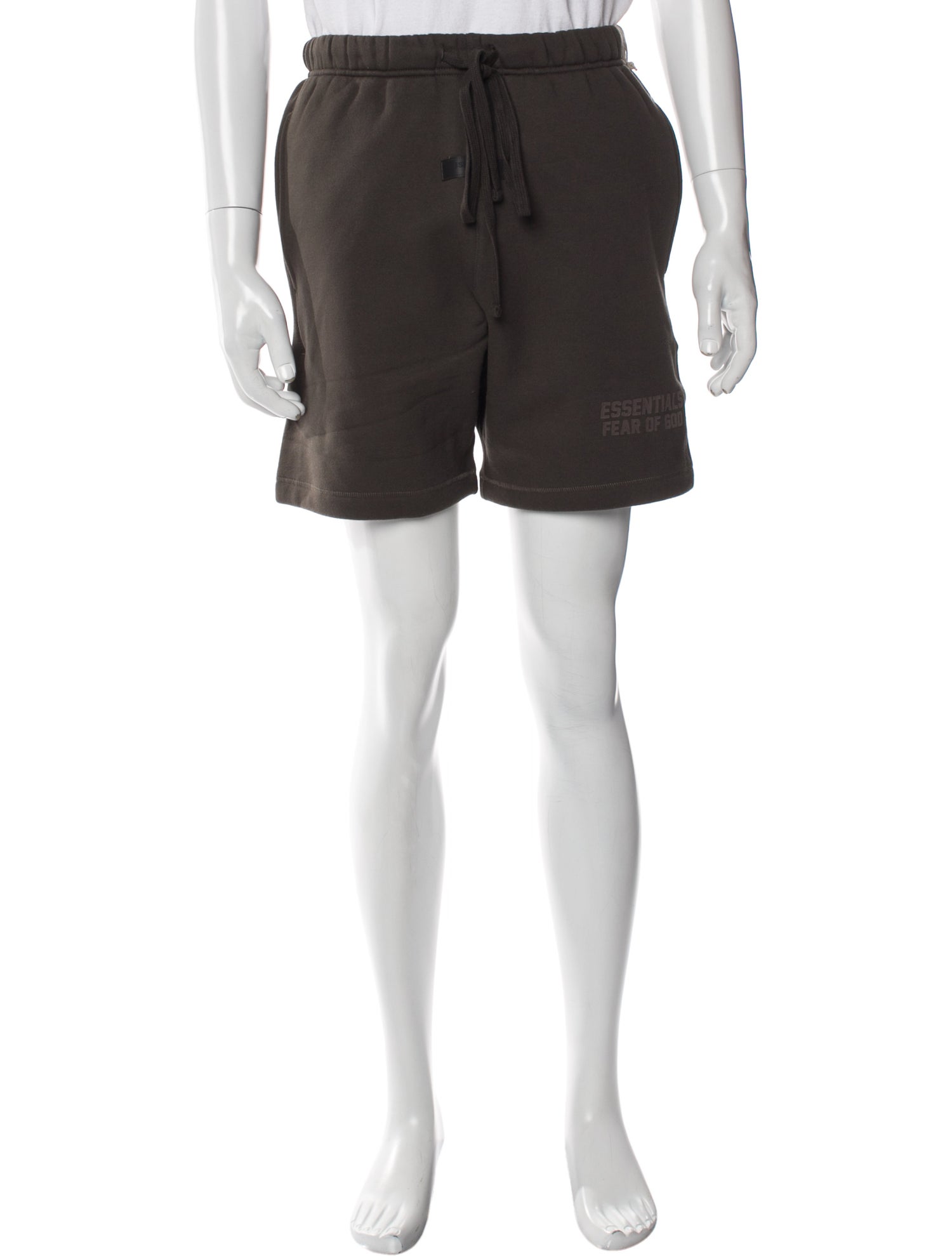 Essentials - Fear of God Graphic Print Jogger Shorts