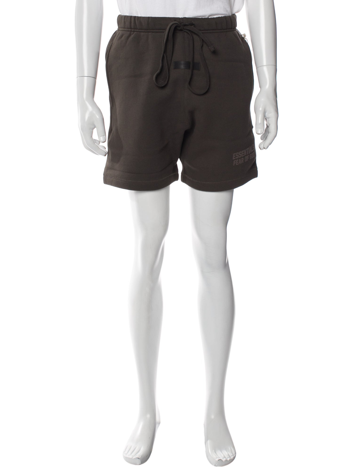 Essentials - Fear of God Graphic Print Jogger Shorts w/ Tags