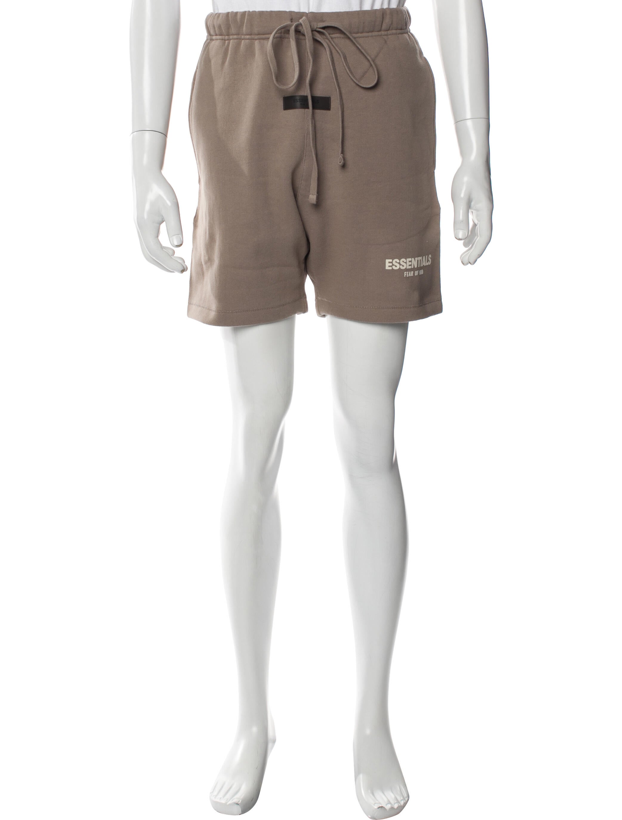 Essentials - Fear of God Graphic Print Jogger Shorts