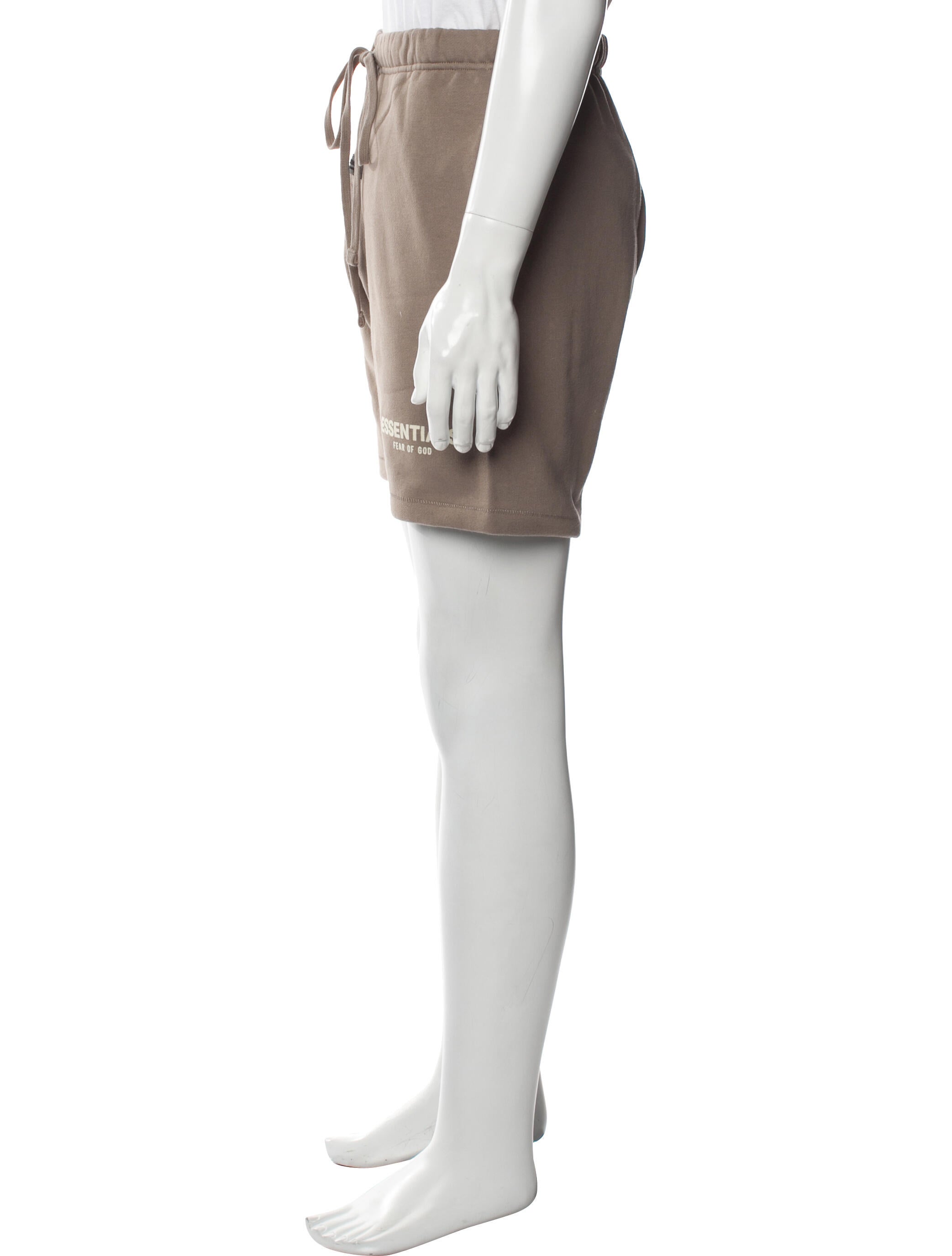 Essentials - Fear of God Graphic Print Jogger Shorts