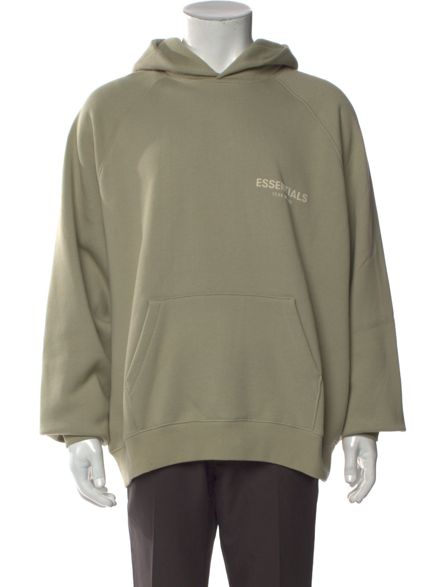Essentials - Fear of God SSENSE Exclusive Tan Graphic Print Hoodie w/ Tags
