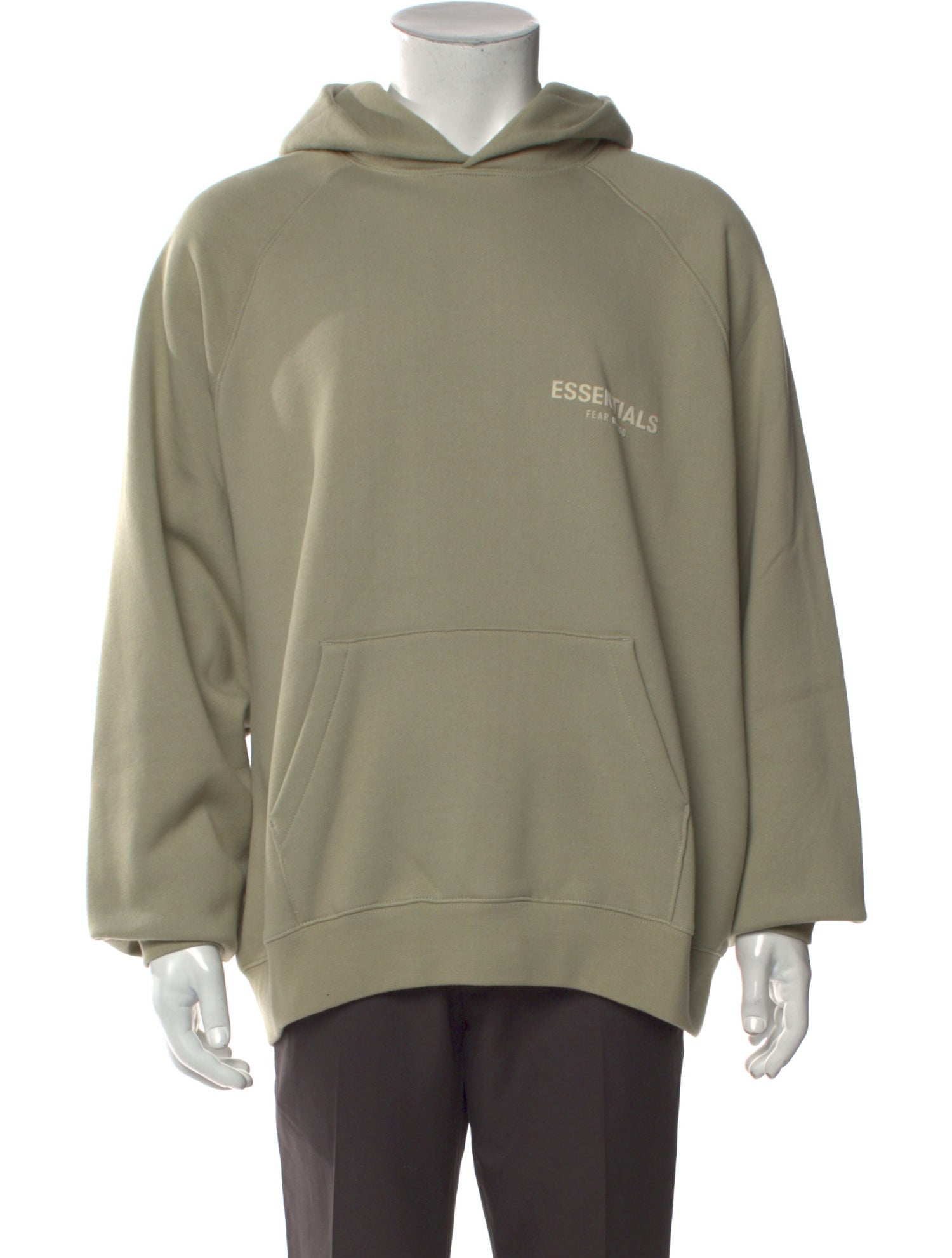Essentials - Fear of God SSENSE Exclusive Tan Graphic Print Hoodie w/ Tags