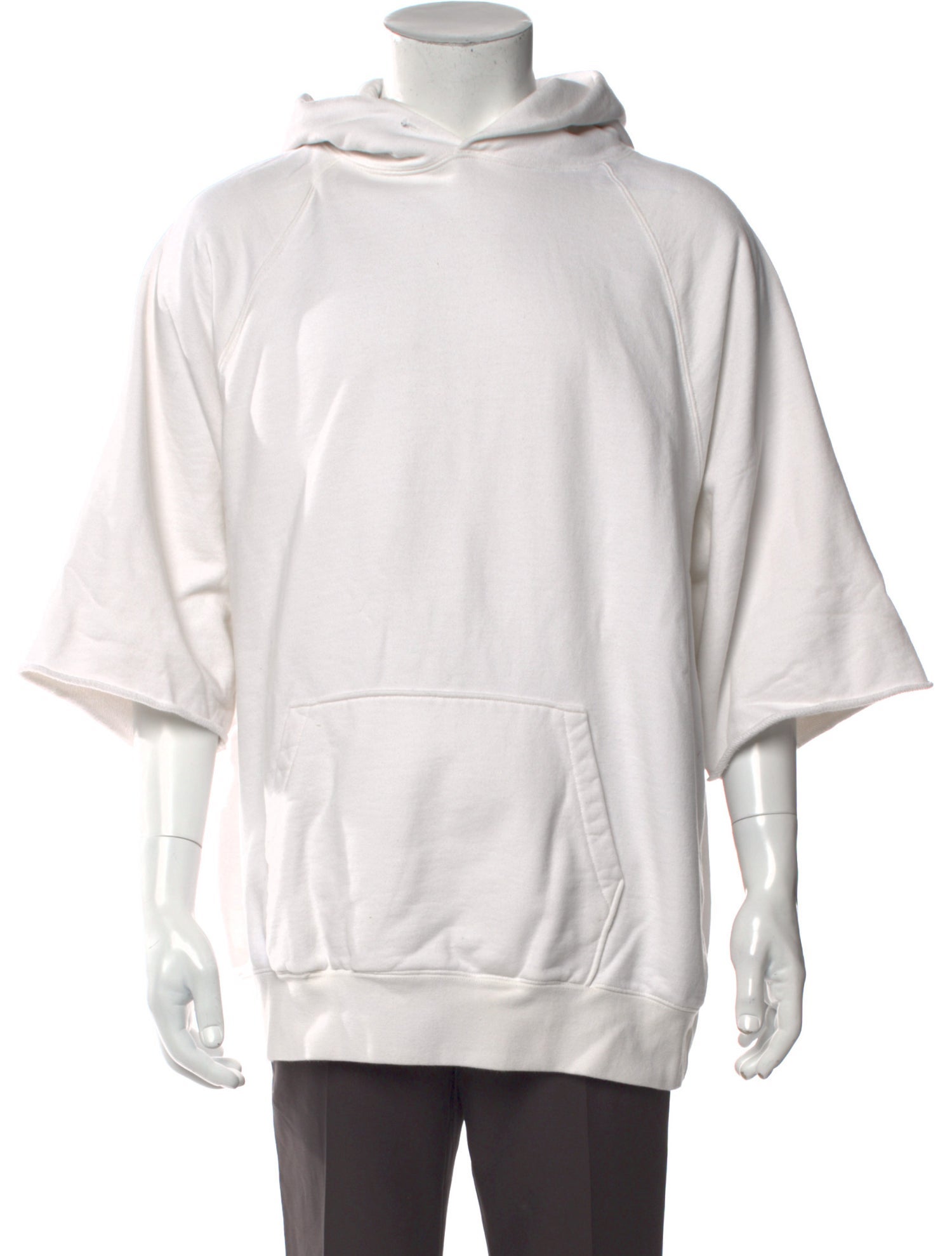 Essentials - Fear of God Crew Neck Three-Quarter Sleeve Hoodie