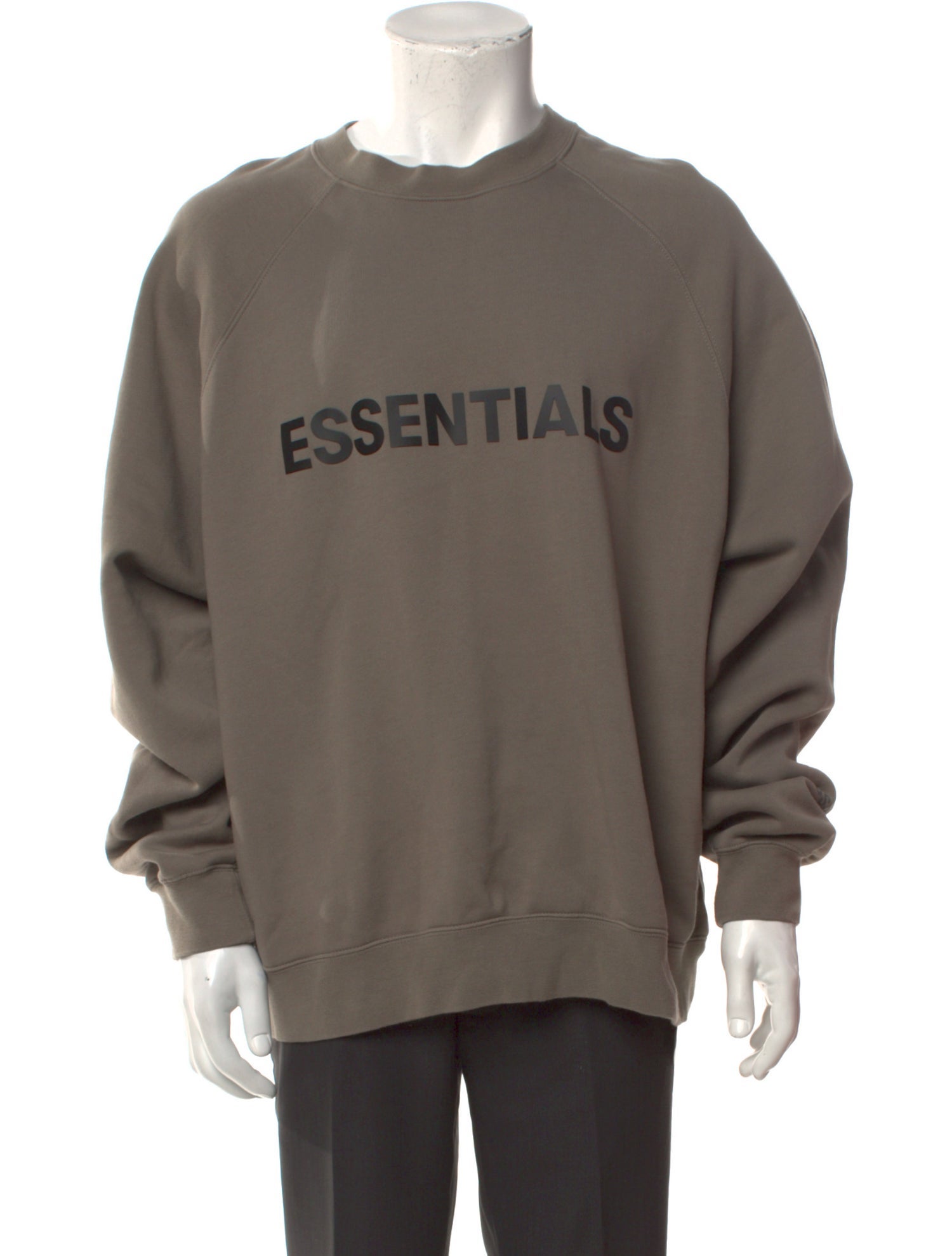 Essentials - Fear of God Graphic Print Crew Neck Sweatshirt