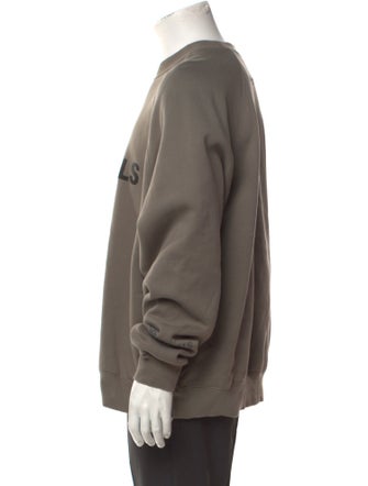 Essentials - Fear of God Graphic Print Crew Neck Sweatshirt