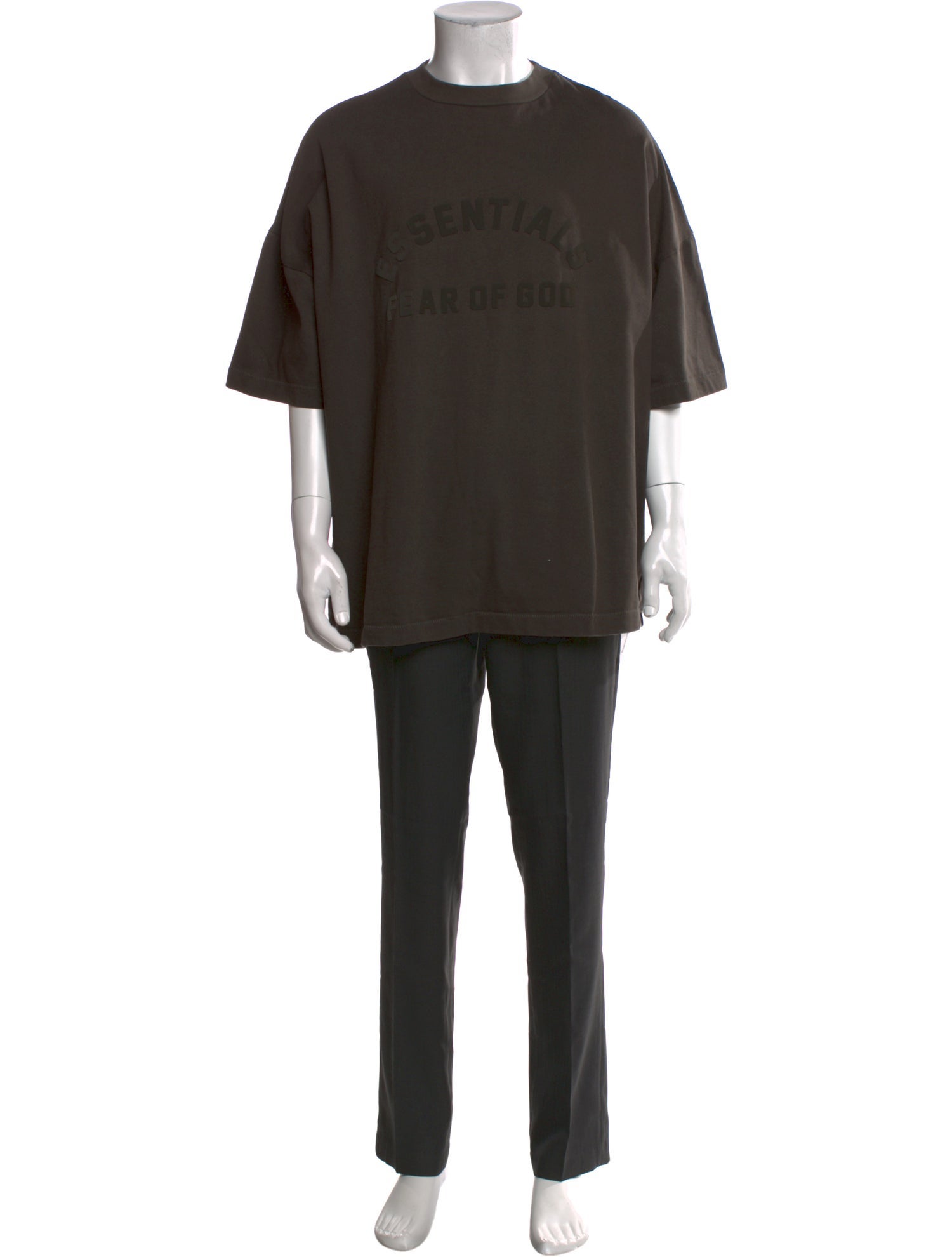 Essentials - Fear of God Crew Neck Three-Quarter Sleeve T-Shirt