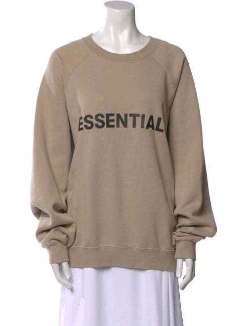 Essentials - Fear of God Graphic Print Crew Neck Sweatshirt