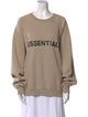 Essentials - Fear of God Graphic Print Crew Neck Sweatshirt